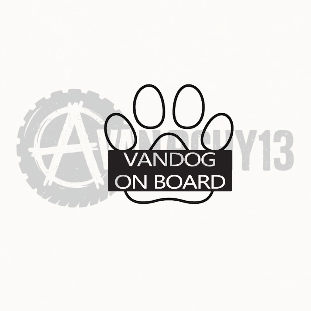 Van dog on board